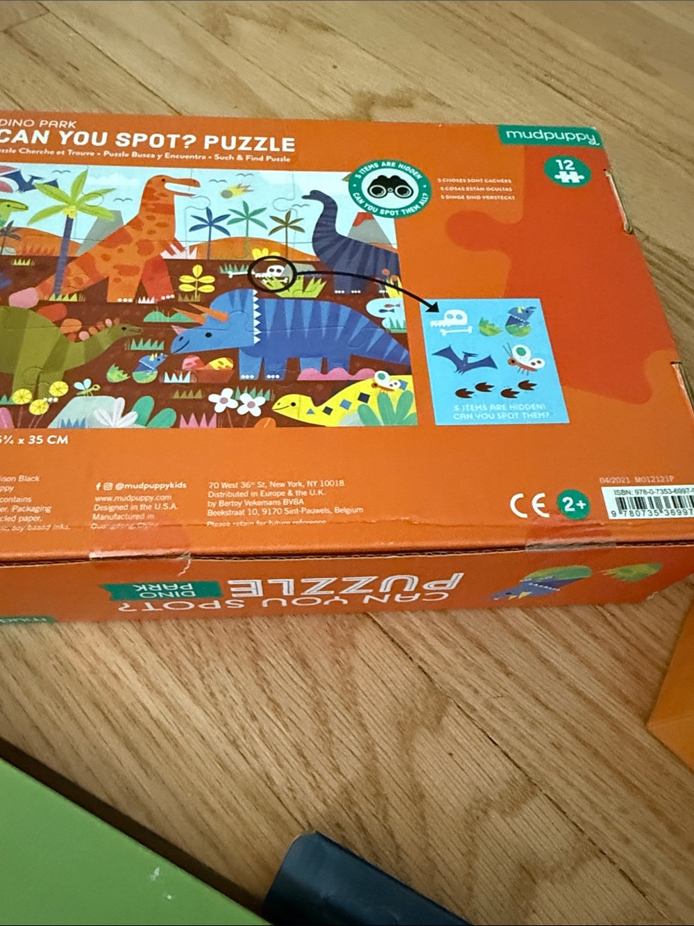 NWT Jigsaw Puzzle bundle (x3) - Green Wooden Dinosaur Jigsaw for Kids - Picture 6 of 6
